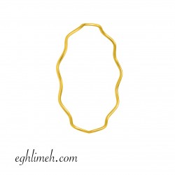 النگو سایز 4 طلا 18 عیار LT526.2.40 النگو سایز 4 طلا 18 عیار LT526.2.40