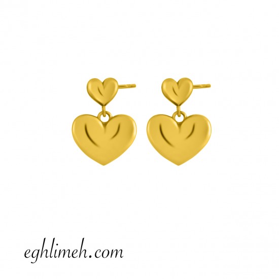  گوشواره طلا 18 عیار  كد ET1958.2.77