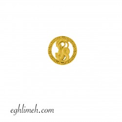 آویز طلا دی ماه 18 عیار  VT2638.1.27