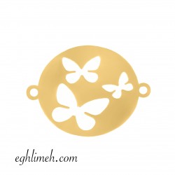 پلاک دستبند طلا 18 عیار کد PT26.1.43 پلاک دستبند طلا 18 عیار کد PT26.1.43