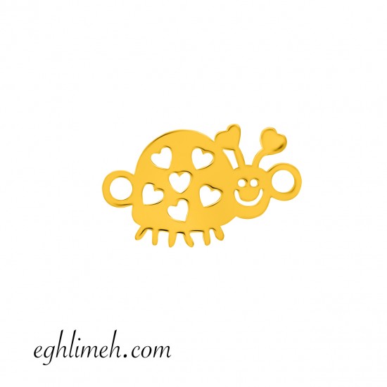 پلاک طلا 18 عیار کد PT365.0.34