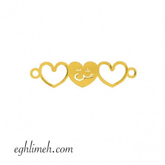 پلاک طلا 18 عیار کد PT456.0.19