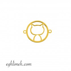 پلاک طلا 18 عیار کد PT467.0.19