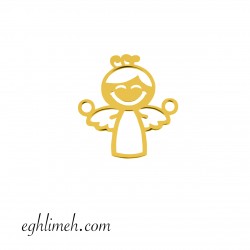 پلاک طلا 18 عیار کد PT474.0.25