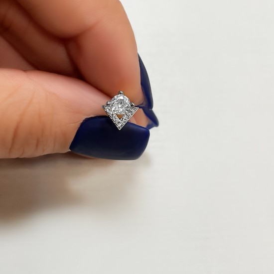 پیرسینگ گوش استیل HS140 پیرسینگ گوش استیل HS140