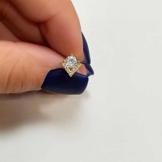 پیرسینگ گوش استیل HS141 پیرسینگ گوش استیل HS141