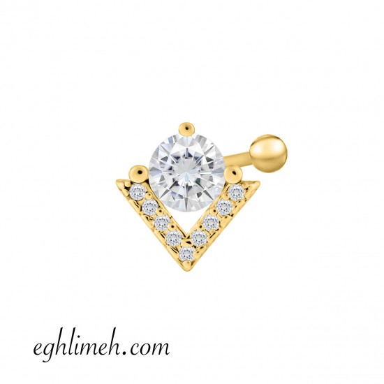 پیرسینگ گوش استیل HS141 پیرسینگ گوش استیل HS141