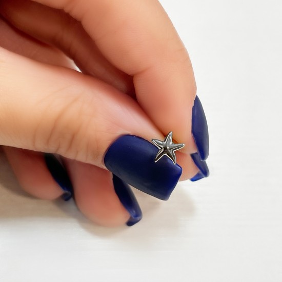 پیرسینگ گوش استیل HS144 پیرسینگ گوش استیل HS144