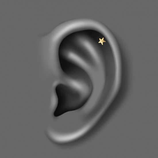 پیرسینگ گوش استیل HS145