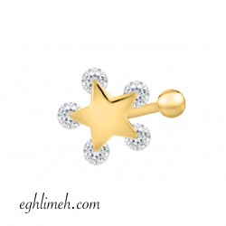 پیرسینگ گوش استیل HS163 پیرسینگ گوش استیل HS163