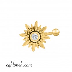 پیرسینگ گوش استیل HS165 پیرسینگ گوش استیل HS165