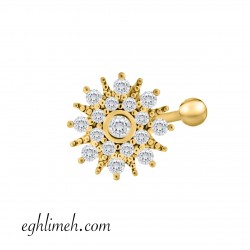 پیرسینگ گوش استیلHS167  پیرسینگ گوش استیلHS167