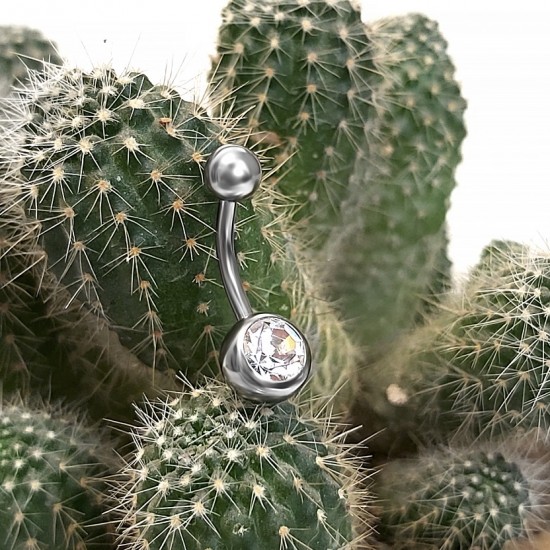 پیرسینگ ناف استیل HS27 پیرسینگ ناف استیل HS27