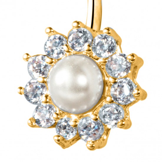 پیرسینگ ناف استیل HS28