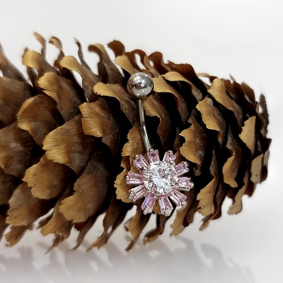 پیرسینگ ناف استیل HS31 پیرسینگ ناف استیل HS31