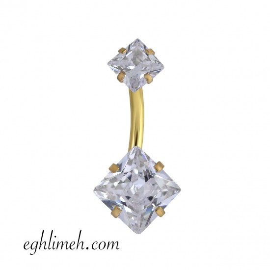 پیرسینگ ناف استیل HS35 پیرسینگ ناف استیل HS35