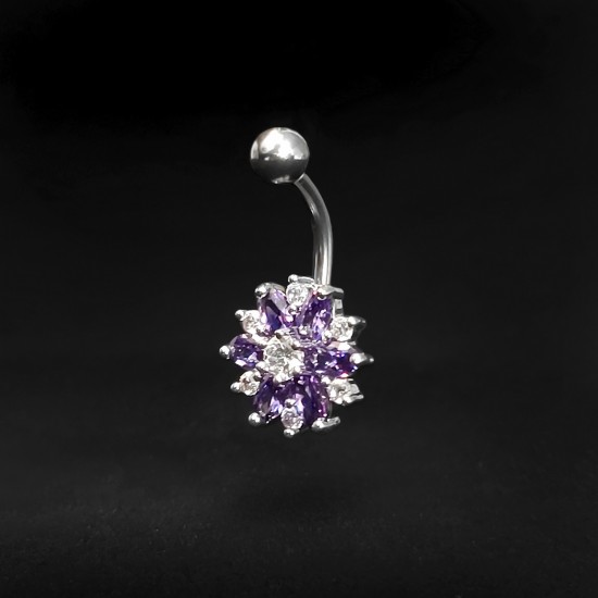 پیرسینگ ناف استیل HS37