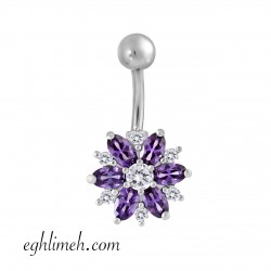 پیرسینگ ناف استیل HS37 پیرسینگ ناف استیل HS37