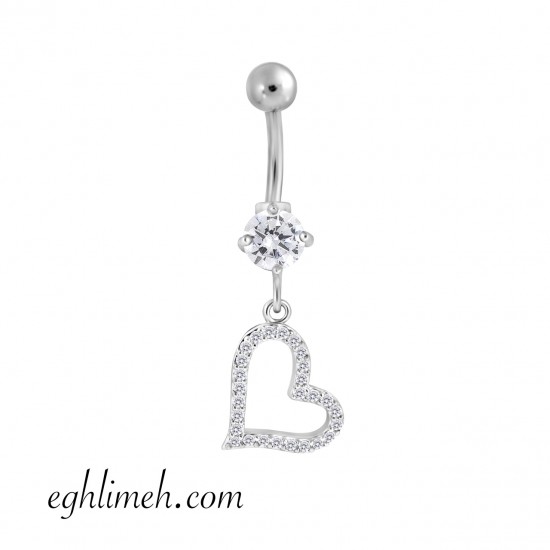 پیرسینگ ناف استیل HS39