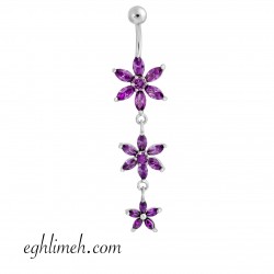 پیرسینگ ناف استیل HS40 پیرسینگ ناف استیل HS40