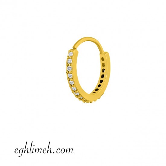 پیرسینگ گوش استیل HS411 پیرسینگ گوش استیل HS411