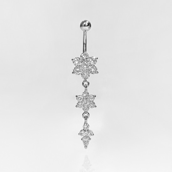 پیرسینگ ناف استیل HS42 پیرسینگ ناف استیل HS42