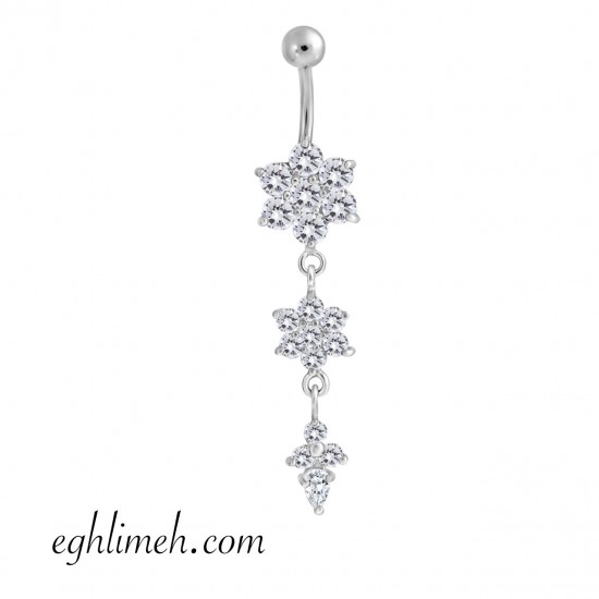 پیرسینگ ناف استیل HS42 پیرسینگ ناف استیل HS42