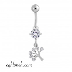 پیرسینگ ناف استیل HS43 پیرسینگ ناف استیل HS43