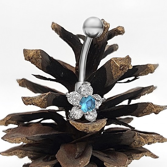 پیرسینگ ناف استیل HS44