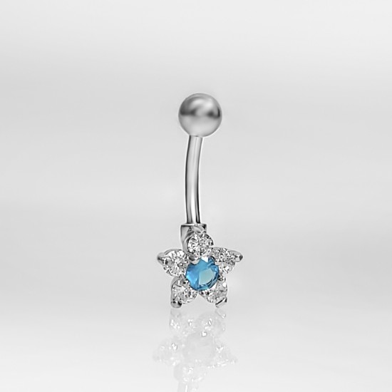 پیرسینگ ناف استیل HS44