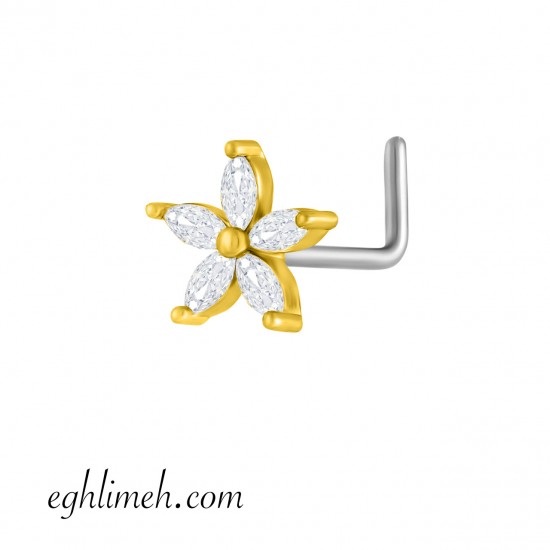 پیرسینگ بینی استیل HS461 پیرسینگ بینی استیل HS461