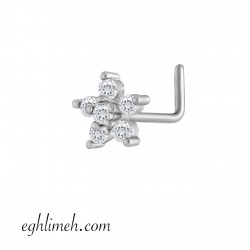 پیرسینگ بینی استیل HS464 پیرسینگ بینی استیل HS464