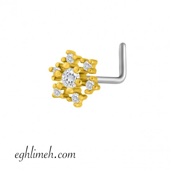 پیرسینگ بینی استیل HS467