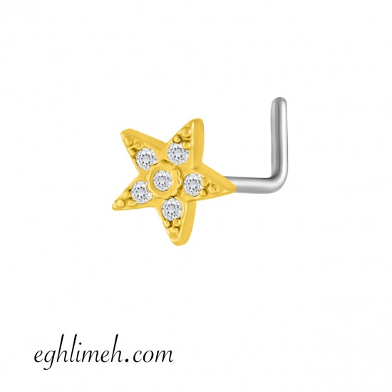 پیرسینگ بینی استیل HS473