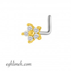 پیرسینگ بینی استیل HS475 پیرسینگ بینی استیل HS475