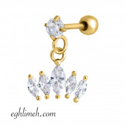 پیرسینگ گوش استیل HS507