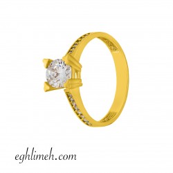 انگشتر طلا 18 عیار AT2099.2.48