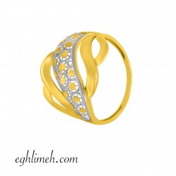 انگشتر طلا 18 عیار AT2236.1.95