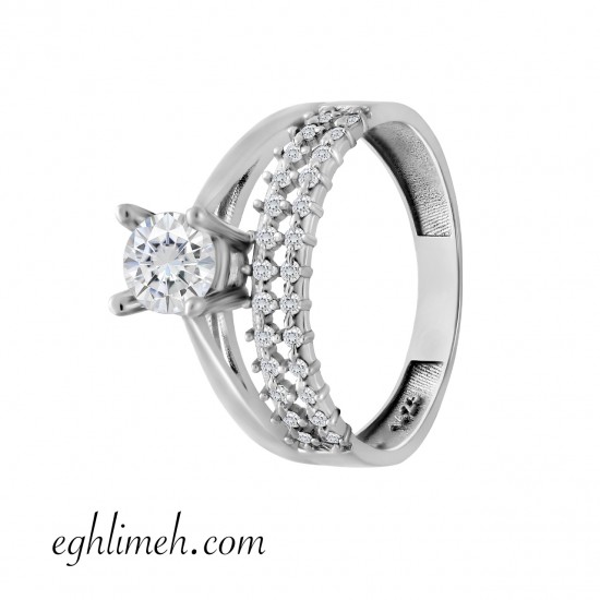 انگشتر طلا 18 عیار AT2249.2.88