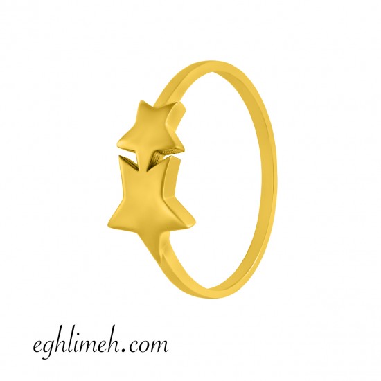انگشتر طلا 18 عیار AT2256.1.37