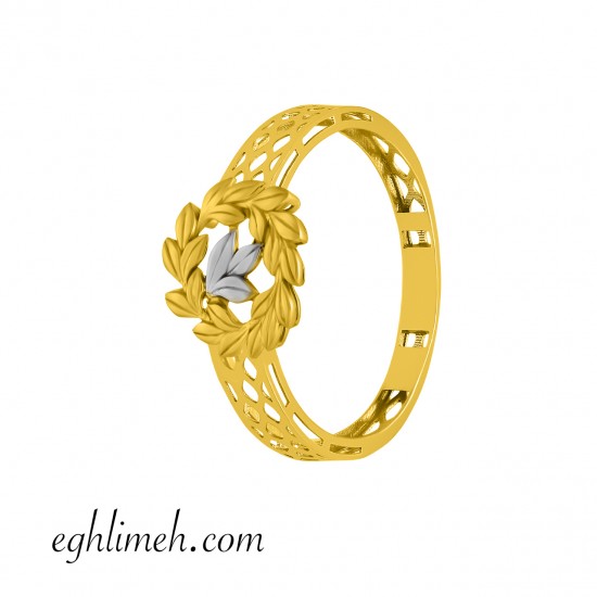 انگشتر طلا 18 عیار AT2259.1.30