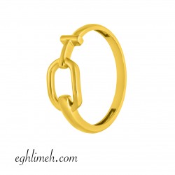 انگشتر طلا 18 عیار AT2268.2.08