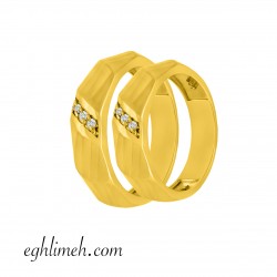 حلقه ست طلا 18 عیار AT2300.7.08