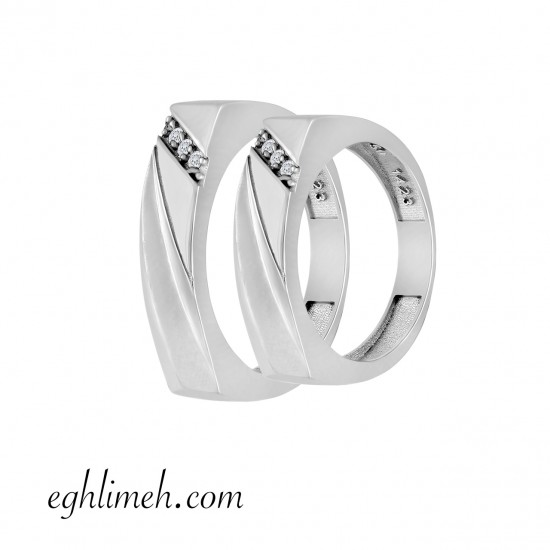 حلقه ست طلا 18 عیار AT2304.6.92