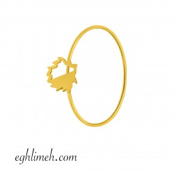 انگشتر طلا 18 عیار AT2384.0.36