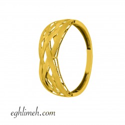 انگشتر طلا 18 عیار AT2389.1.25