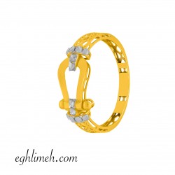 انگشتر طلا 18 عیار AT2429.1.26