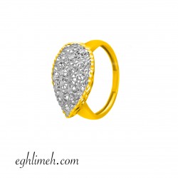 انگشتر طلا 18 عیار AT2437.1.96