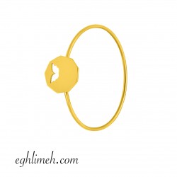 انگشتر طلا 18 عیار AT2449.0.40