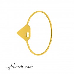 انگشتر طلا 18 عیار AT2452.0.38